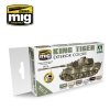 Ammo of Mig Jimenez 7166 KING TIGER EXTERIOR COLOR (SPECIAL TAKOM EDITION) VOL.2 6x17ml